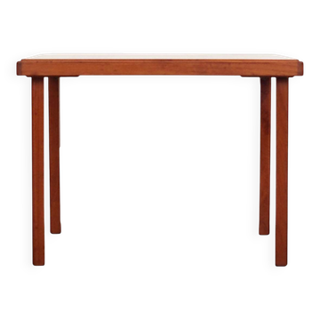 Table basse en teck, design danois, années 1970, production : Danemark