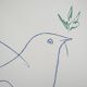 Pablo Picasso: The Dove of Peace, signed lithograph