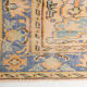 6x9 orange madallion oushak rug, 288x194cm