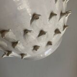 Ceramic by Jean Roger XL pot cover, Oursin series, 1960