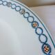 Set of 3 flat plates from Longwy model Florea 210640
