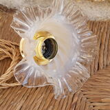 White hand tulip lamp