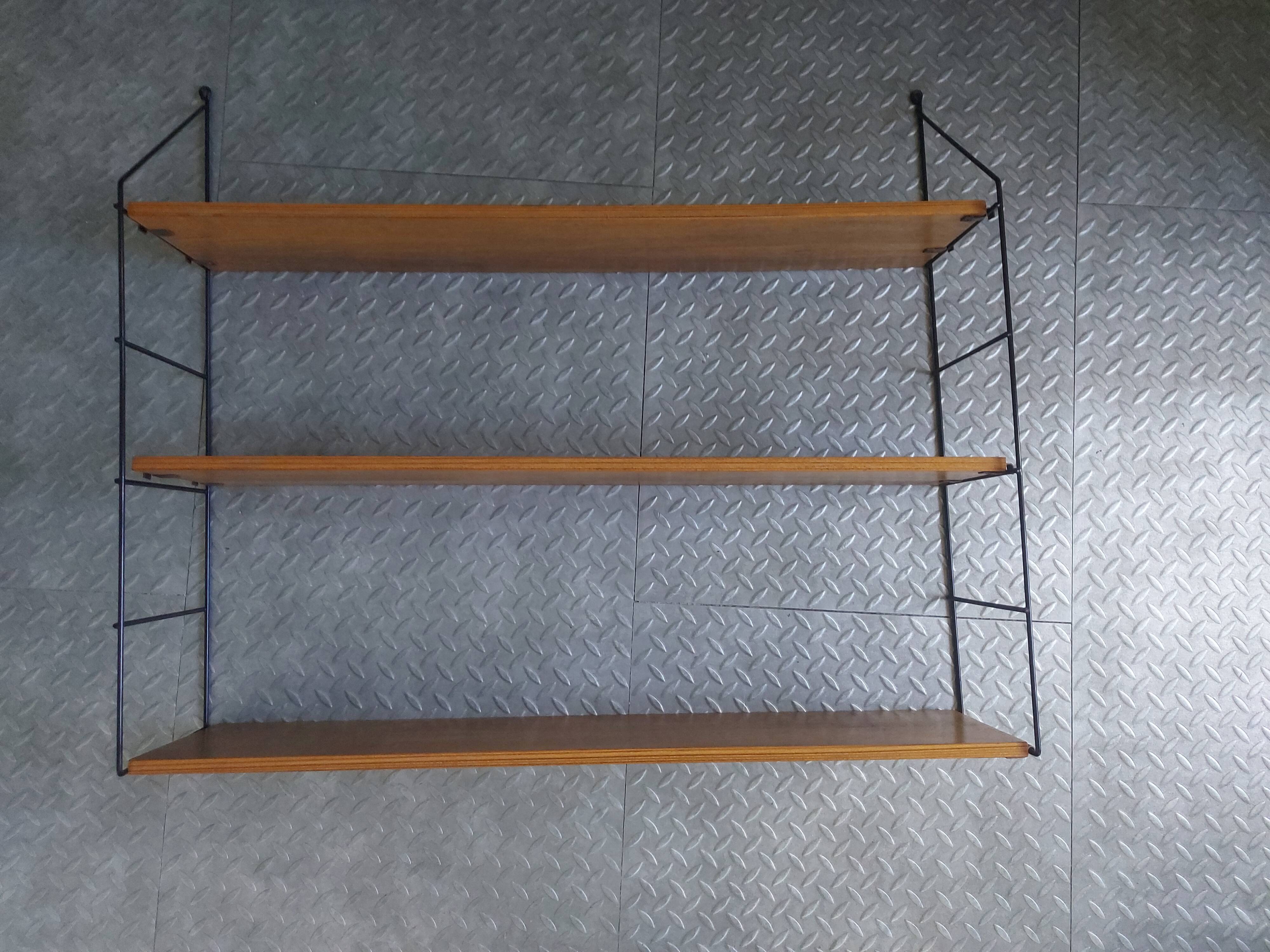 String shelves, 50's
