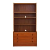 Teak bookcase, Danish design, 1960s, production: Denmark