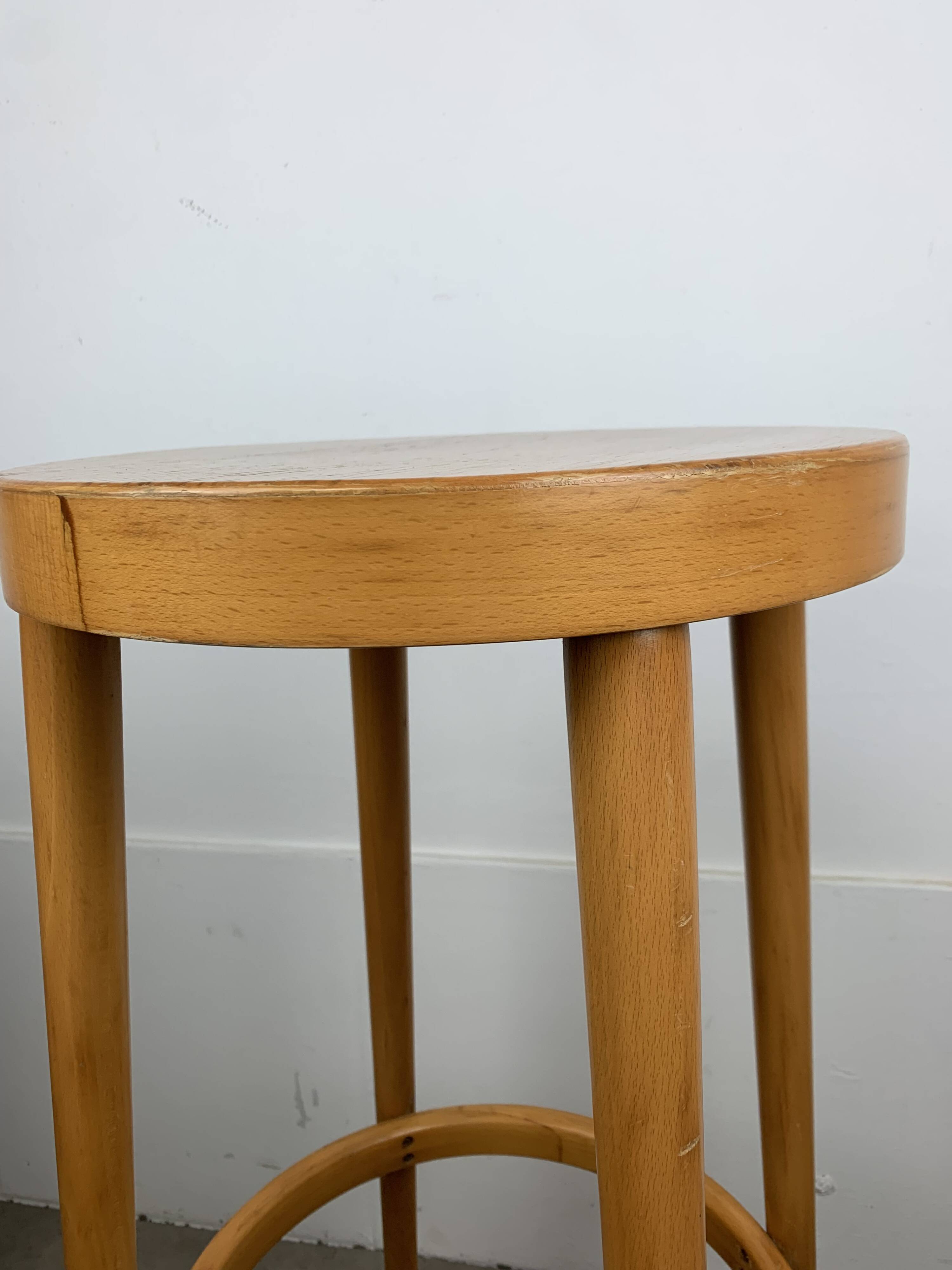 3 tabourets de bar Baumann, années 60, vintage