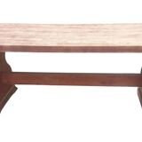 Solid oak farmhouse table