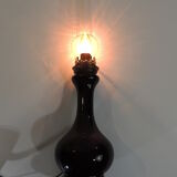 Old Blue/vintage opaline petrol lamp