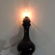 Old Blue/vintage opaline petrol lamp