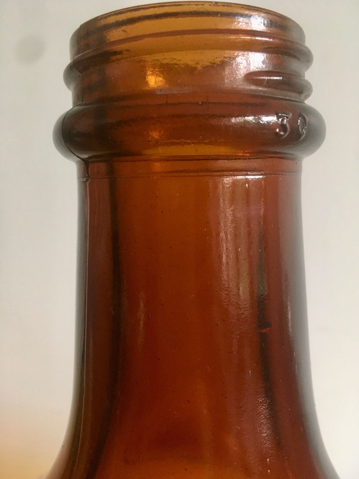 Demijohn amber bottle XL of 30L