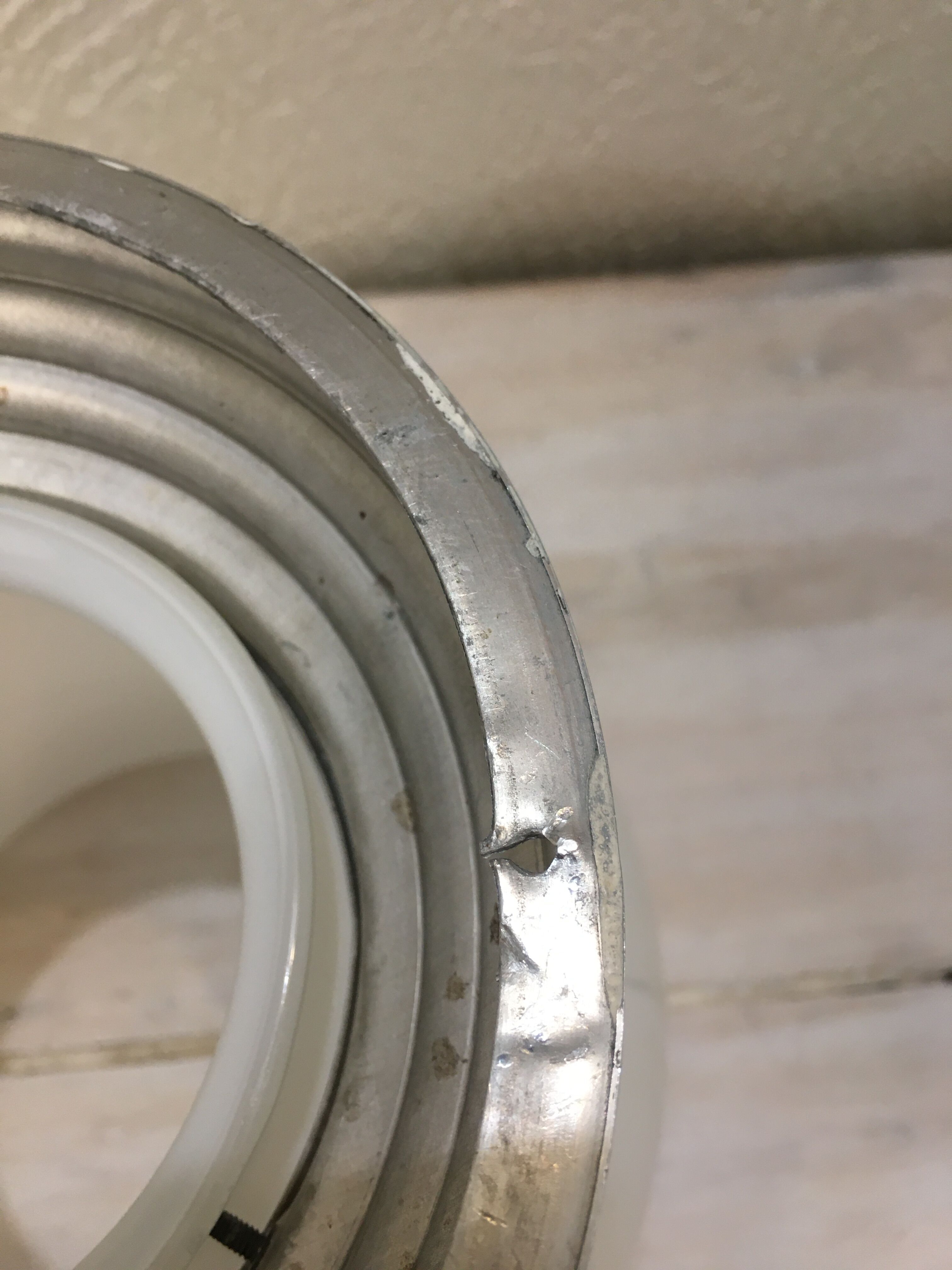 White glass globe ceiling light