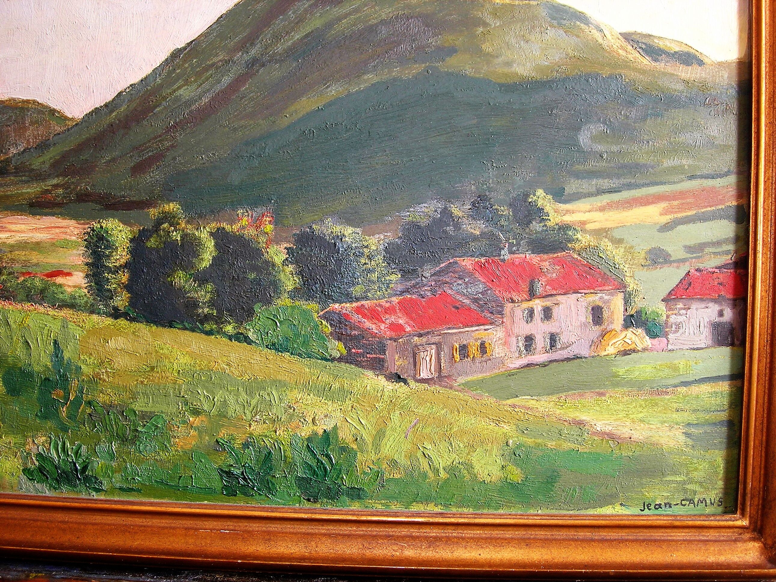 Landscape Puydômois by Jean Camus (1877-1955)