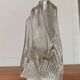 Vintage Glass Block Vase