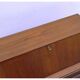 Secrétaire scandinave en teck années 60