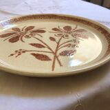 Set of eight vintage 70s plates