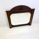 Miroir art déco en bois sculpté, 1930s