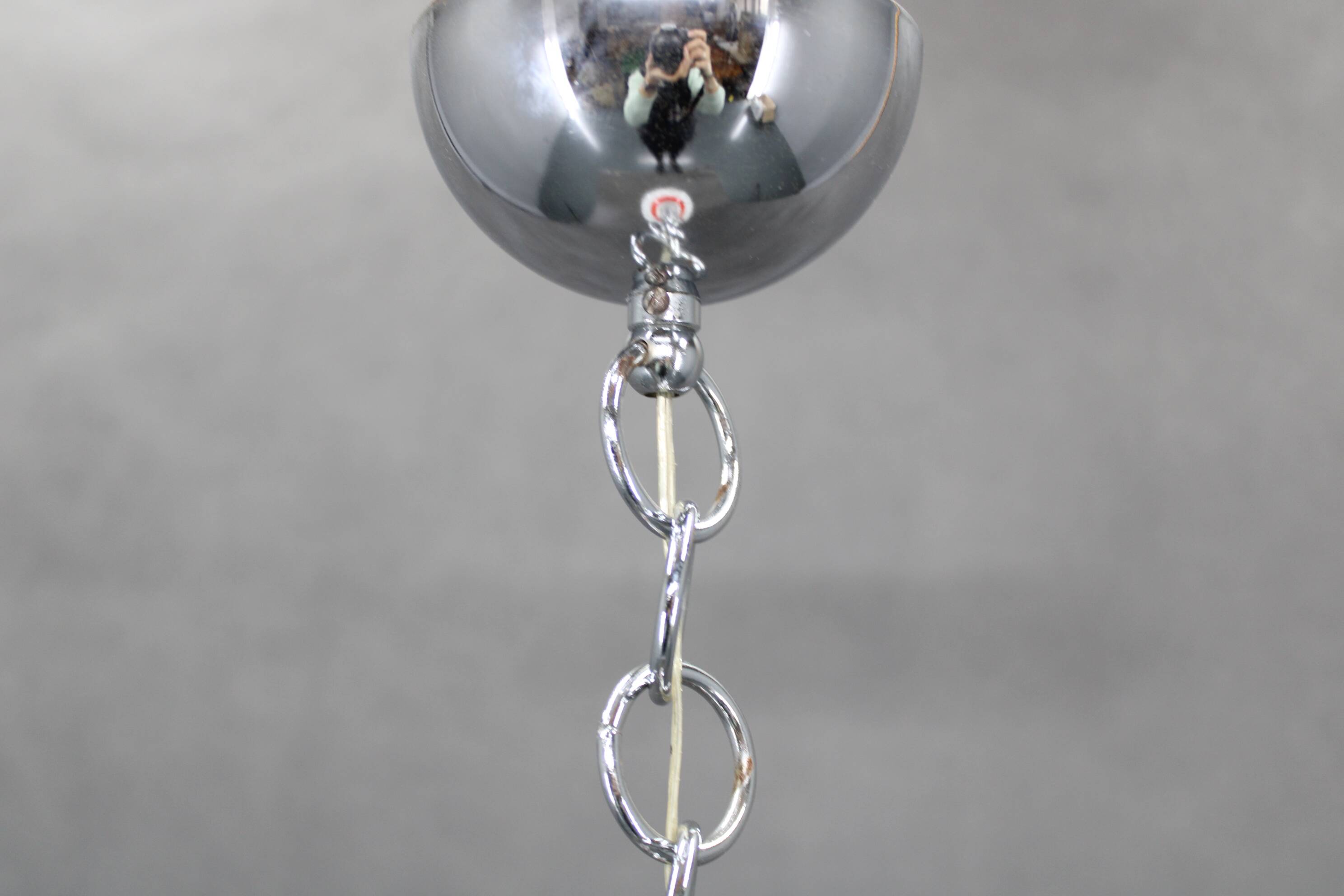 1970s Glass Pendant ,Italy