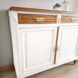 Restyled oak buffet