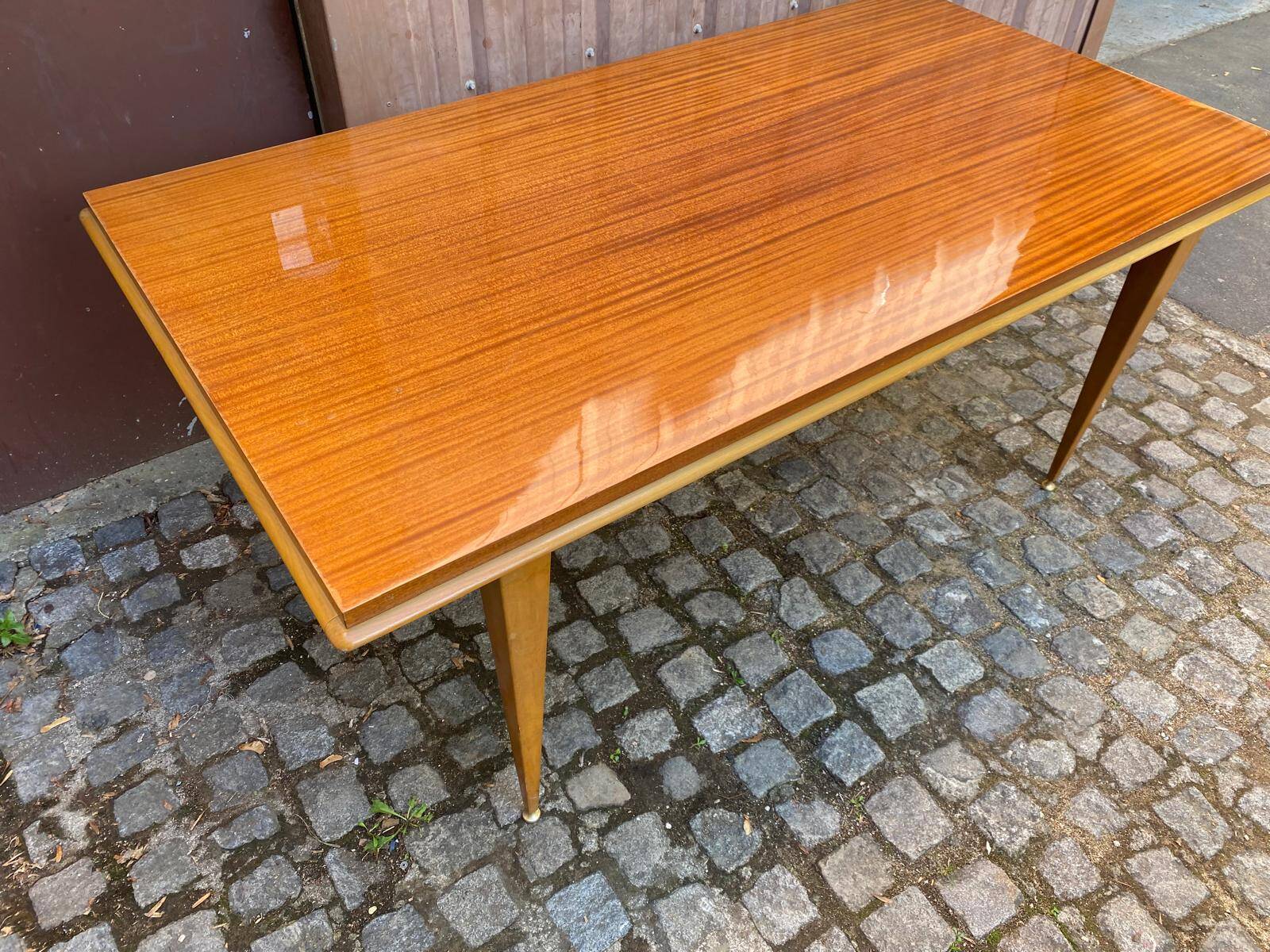 Mid-Century Modern Scandinavian extendable dining table 1960