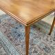 Danish teak table Ansager Mobiler, 1960s