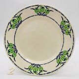 6 dessert plates Hippolyte Boulenger & Cie (HBC)