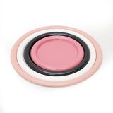 Enamelled metal bowls by Gianfranco Frattini for Progetti, 1970s, set of 4.