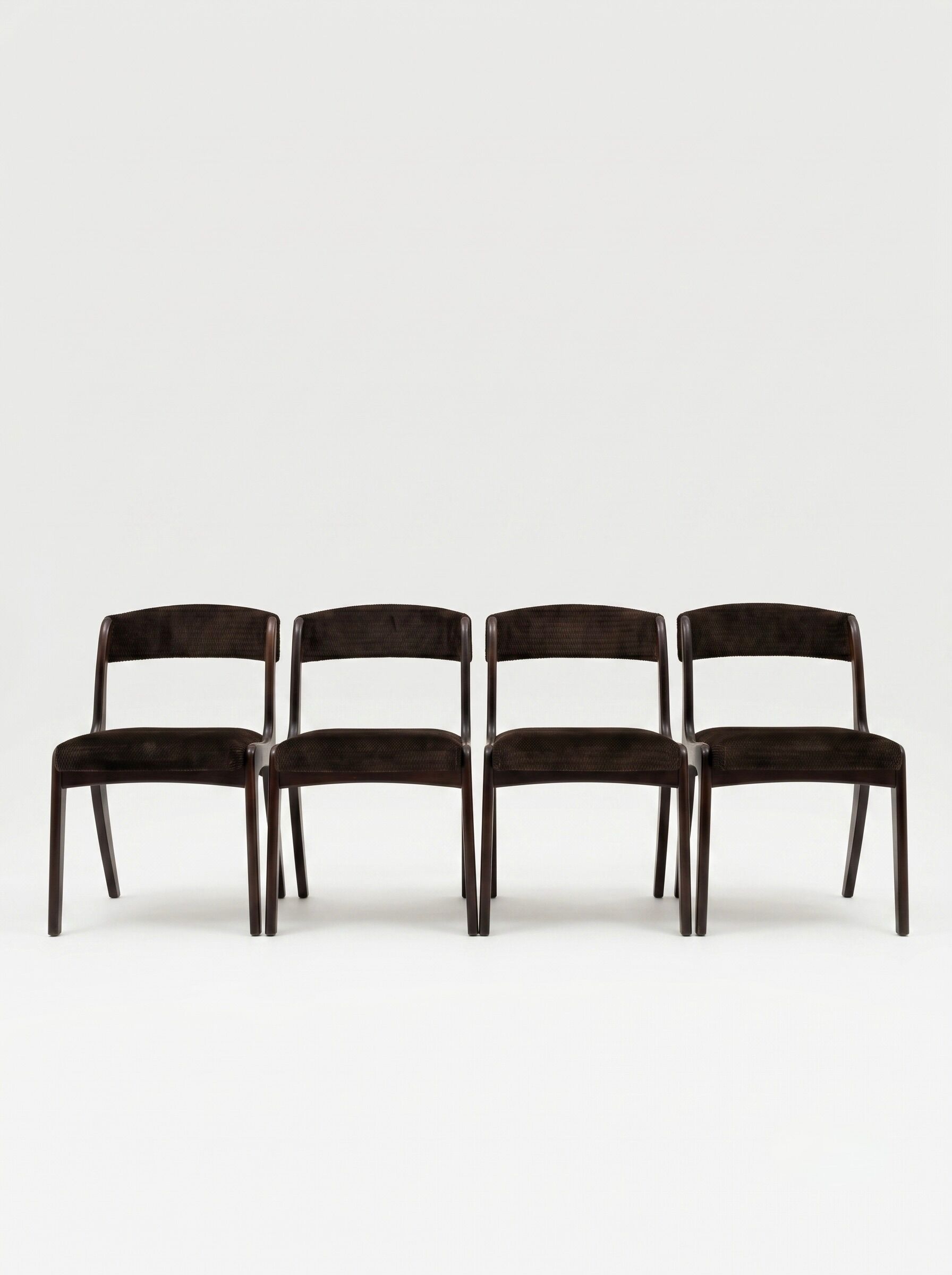 Set of 4 Baumann chairs model Gondole - 1960