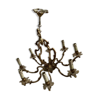 8-spoke chandelier
