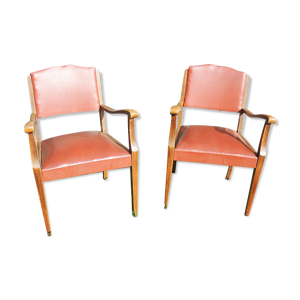 2 anciens fauteuils bridge