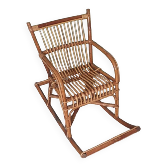 Rocking chair enfant vintage