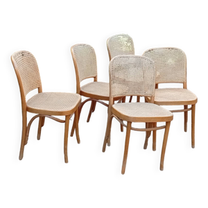 lot 5 chaises de bistrot