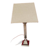 Metal lamp and lampshade