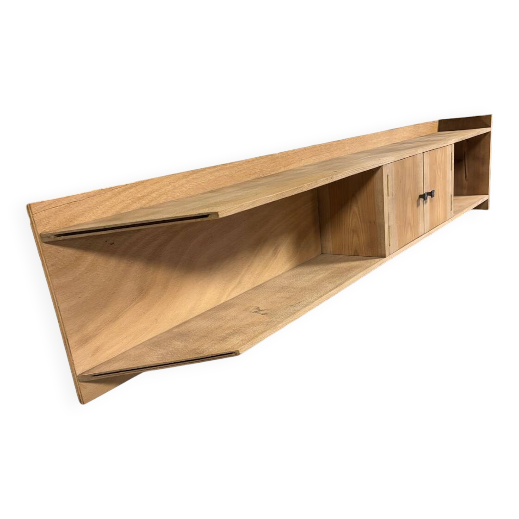 Vintage hanging shelf
