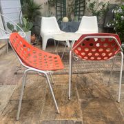 Pair of Deauville chairs by Pierre Guariche