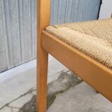 Pair of vintage Italian rope chairs - 1970s