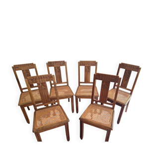 Lot de 6 jolies chaises