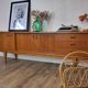 Scandinavian teak sideboard