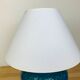 Lamp Aldo Londi Rimini, blue ceramic