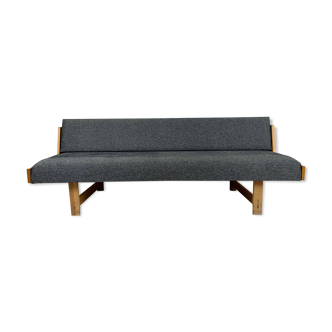 Daybed scandinave en chêne Hans J. Wegner modèle GE-258 pour Getama, années 60