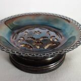 Vintage silver-plated butter dish