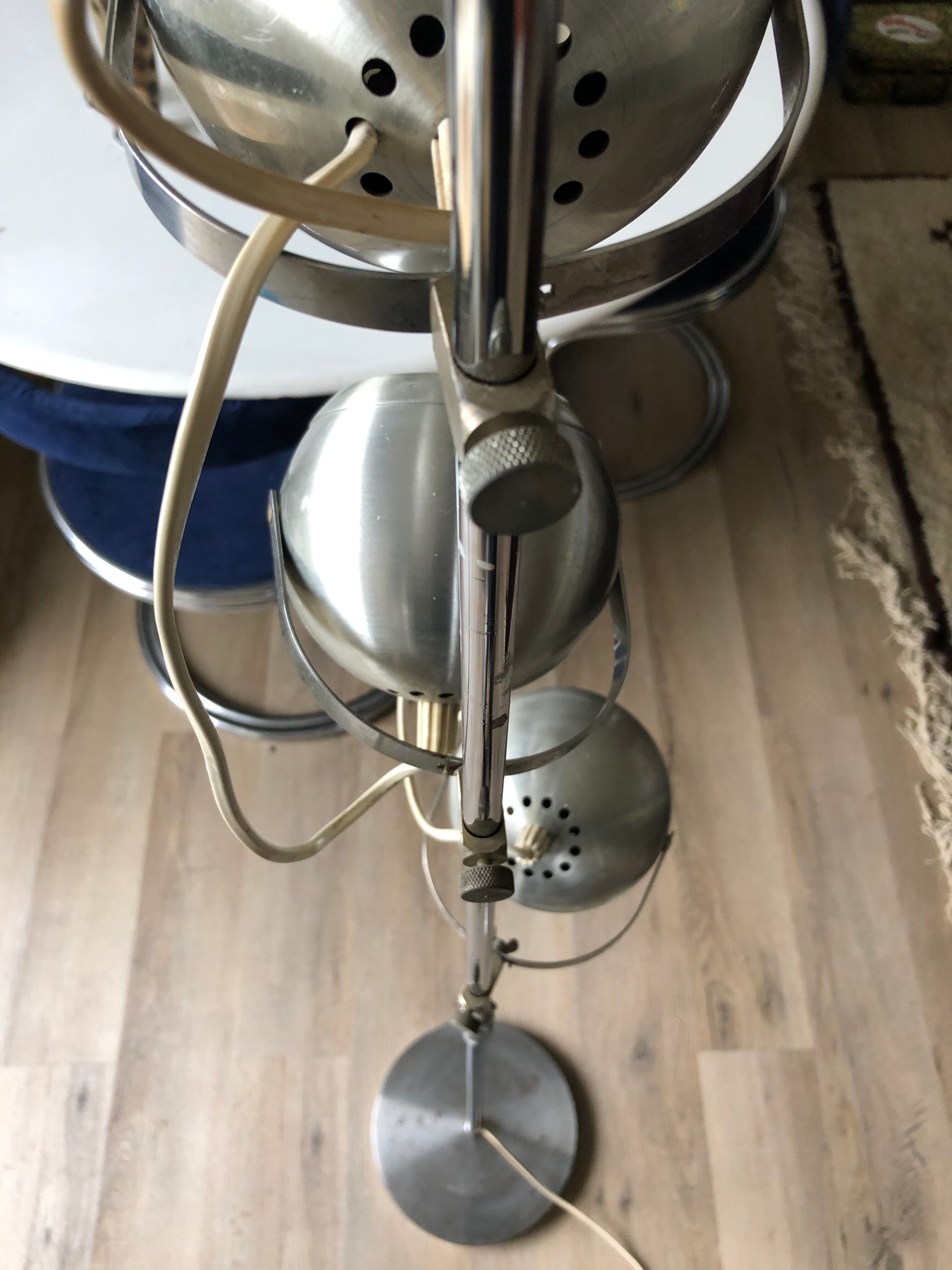 Eyeball lamp of the 70s