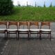Set of 5 teak chairs by eric buch 1960