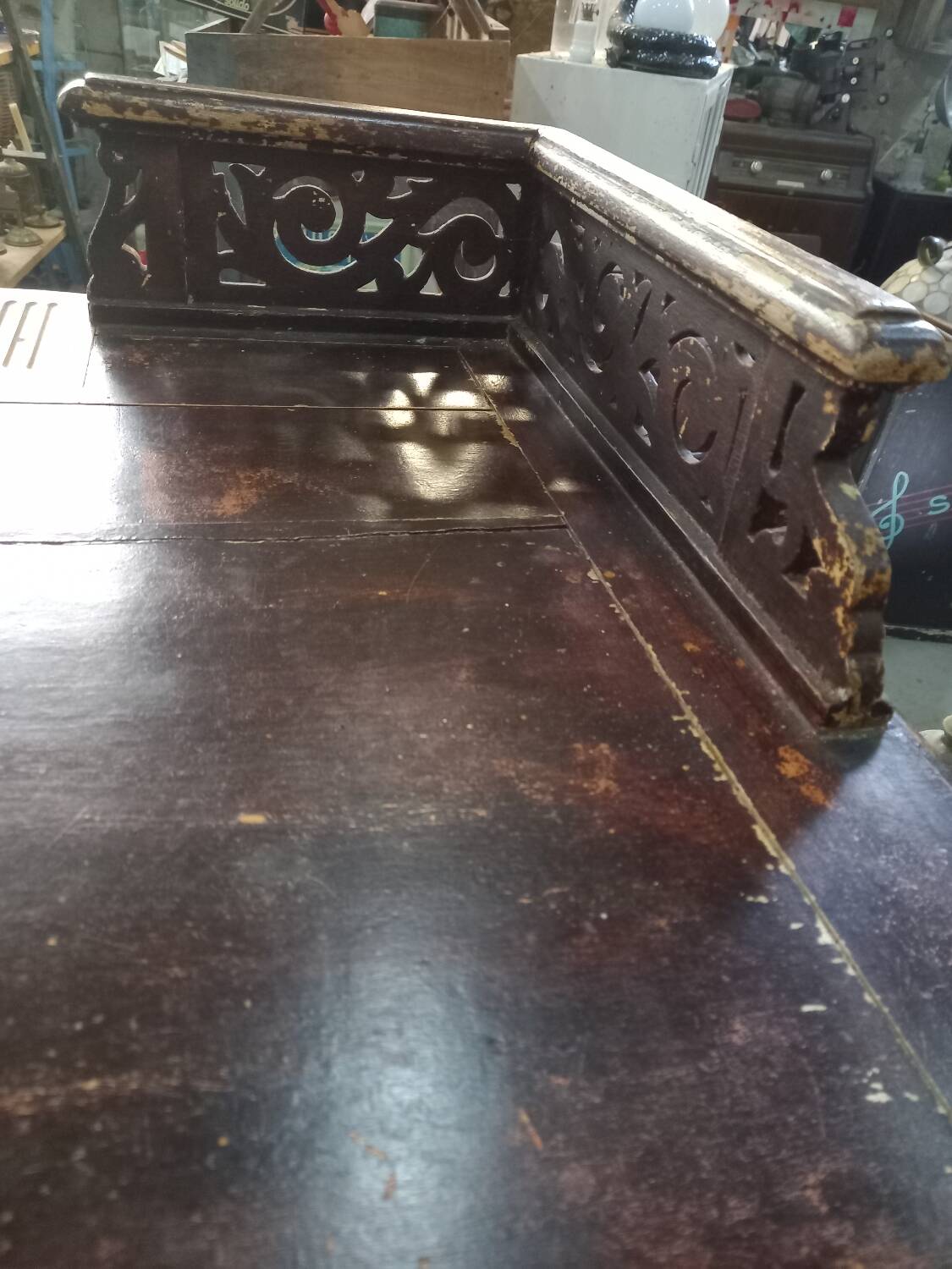 Former reception desk from the 1920s