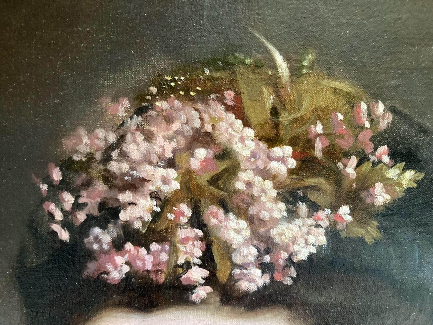 Portrait of a woman from the 19th century.