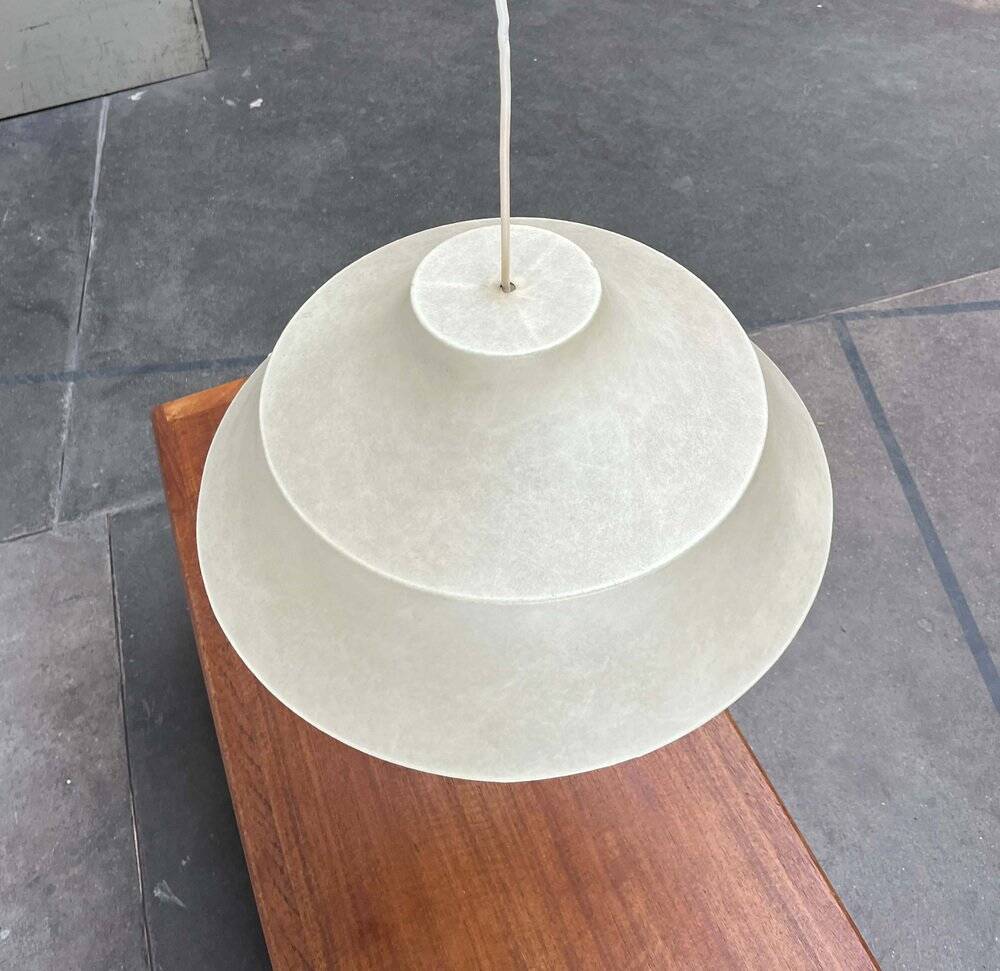 Mid-Century Modern Suspension Cocoon by Friedel Wauer for Goldkant Leuchten, Germany, 1960s