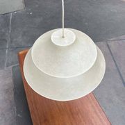 Mid-Century Modern Suspension Cocoon by Friedel Wauer for Goldkant Leuchten, Germany, 1960s