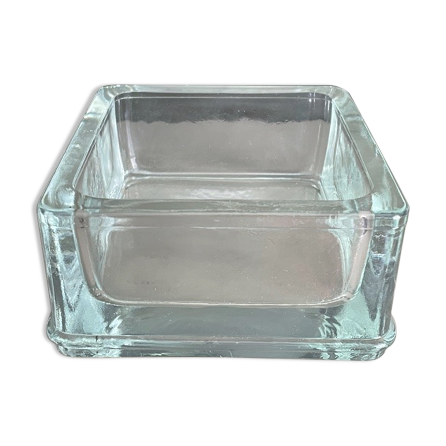 Lumax ashtray annealed glass paved 1950