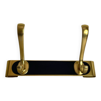 Coat hooks, 1950s, gilded metal