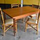 Scandinavian vintage teak extendable table