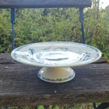 Antique Lunéville Marguerite fruit bowl – Terre de Fer – Blue and white decor