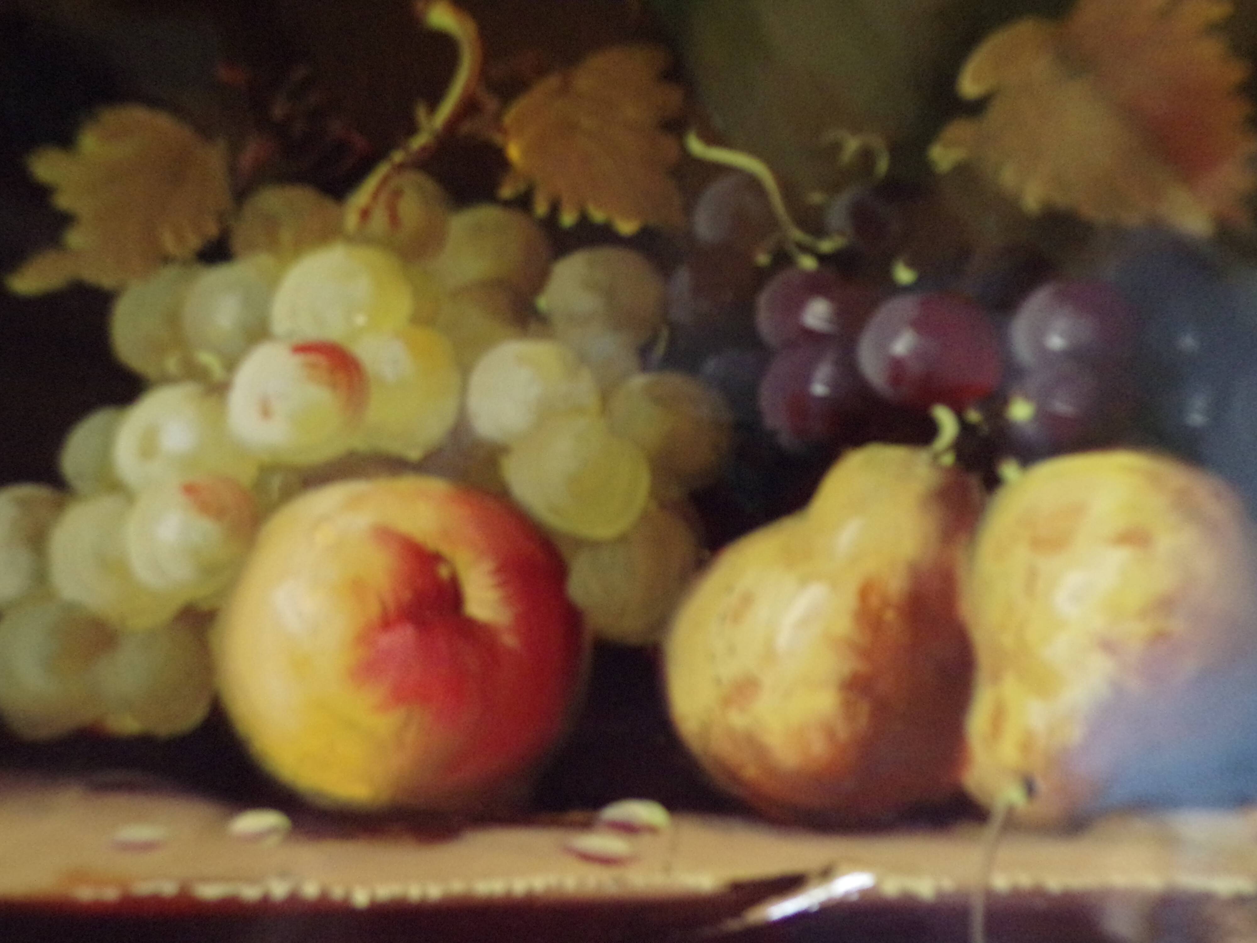 Still life on panel signed Huyet